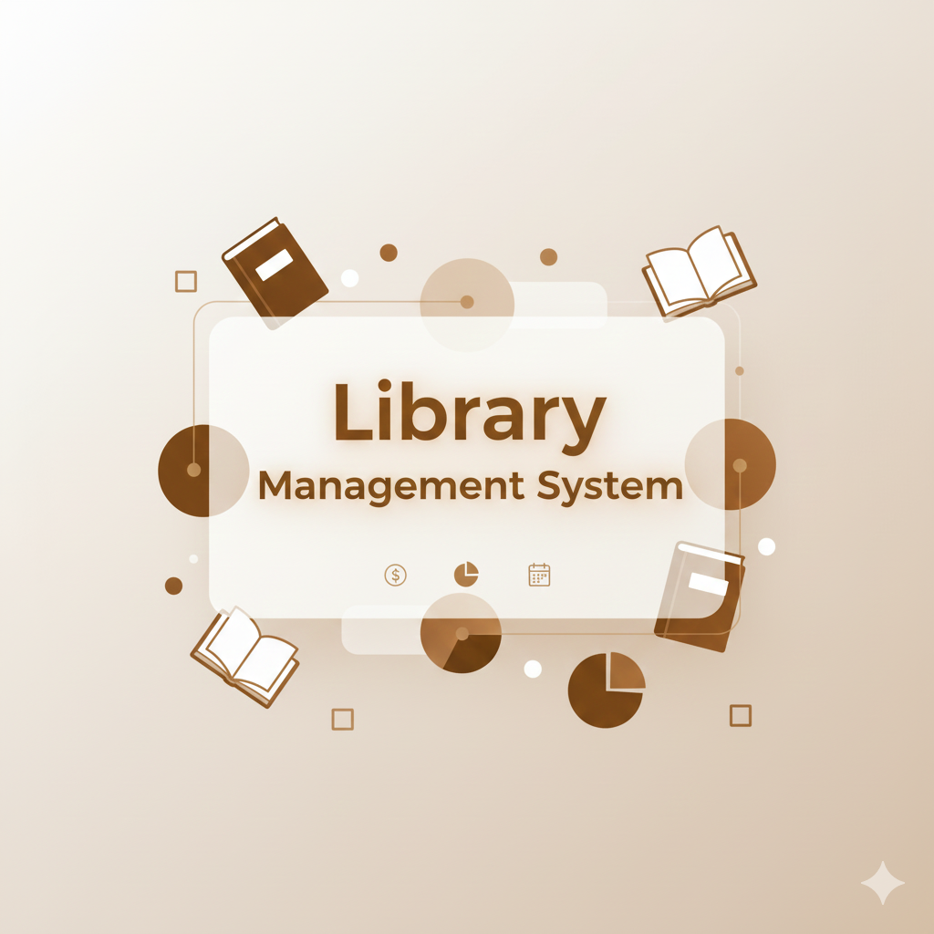 Library Management System with book tracking and member management